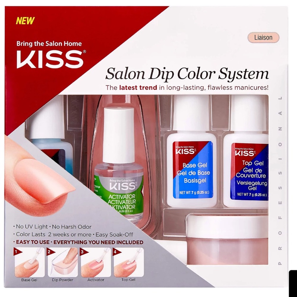 KISS Salon Dip Starter Kit